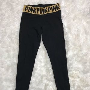 Pink Victoria secret yoga pants